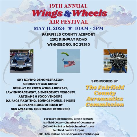 Wings & Wheels Festival , Fairfield County Airport (South Carolina ...