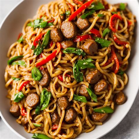 Sausage & Noodle Stir-Fry Recipe | Recipes.net