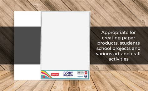 Neelgagan Ivory Paper A2 (220 GSM) - 25 Sheets (42cm x 59.4cm ...