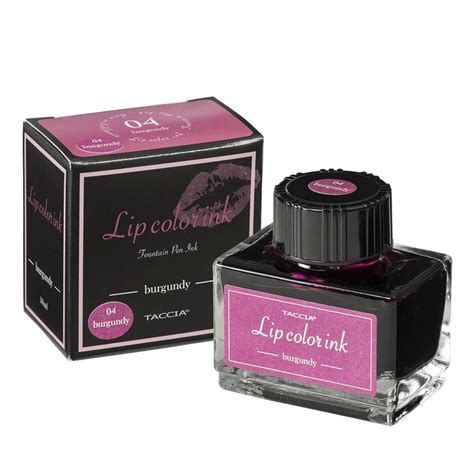 TACCIA, Ink Bottle - LIP COLOR BURGUNDY (30mL). — SWASTIK penn
