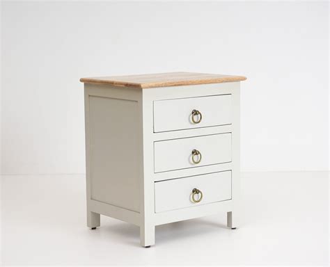 Buy Online Alexandria Wooden Bedside Table