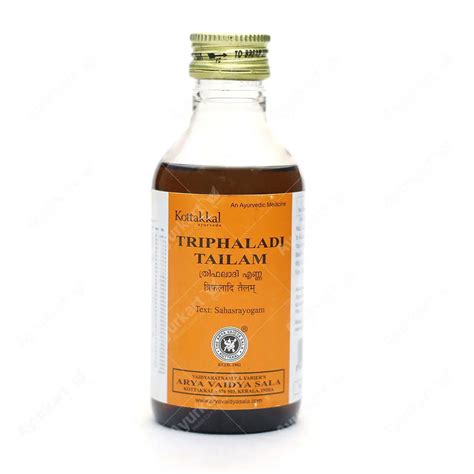 Triphaladi Tailam - 200ML - Kottakkal | Ayurvedic Hair Oil
