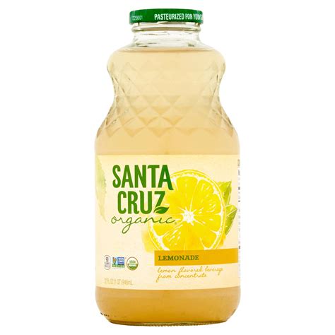 Santa Cruz Organic Lemonade, 32 fl oz - Simaro.co
