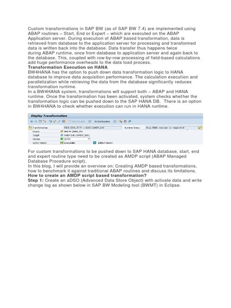 Image result for Amdp Tutorial