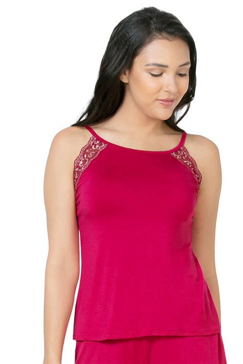 Buy Lace Touch Sleep Camisole - Granita | amanté