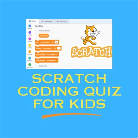 Image result for Scratch Quiz Examples