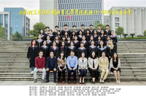 外语学院2020届英语五班毕业照-湖南理工学院外国语言文学学院
