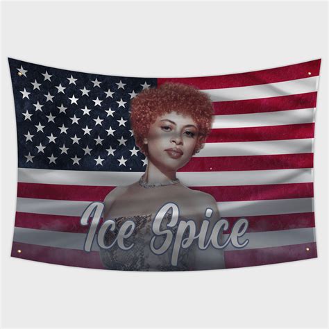 Ice Spice Flag 3x5ft Funny Banner For American Flag Room 90cm*150cm ...
