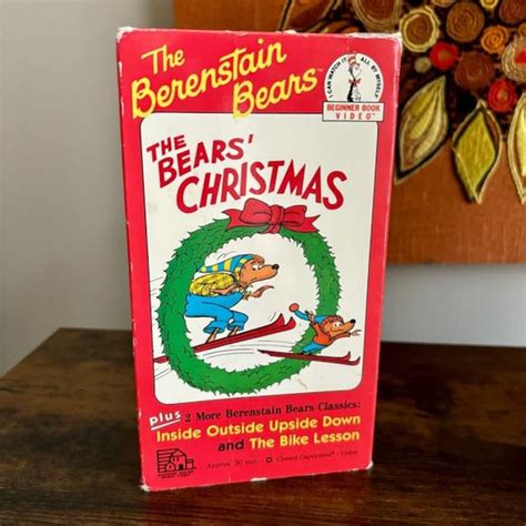 Dr. Seuss| Berenstain Bears “the Bears’ Christmas” Vintage VHS Tape - Etsy