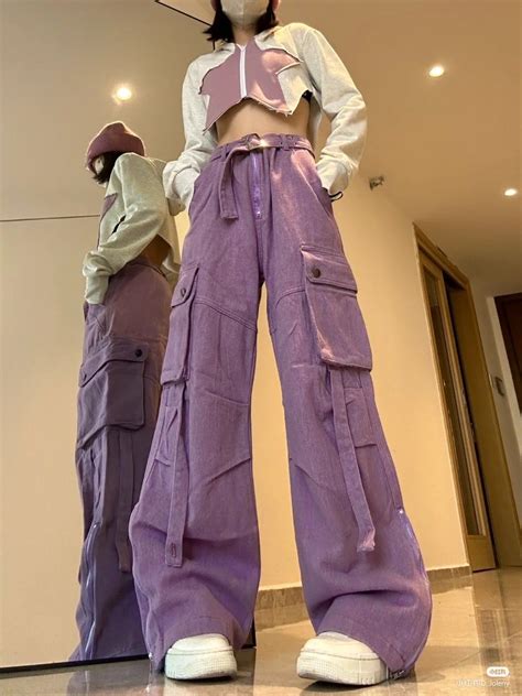 Pants purple 𝔰𝔞𝔳𝔢 ⁠(⁠ϋ⁠)⁠/⁠♩ 𝔣𝔬𝔩𝔩𝔬𝔴 | Stil kıyafetler, Giysiler, Moda ...