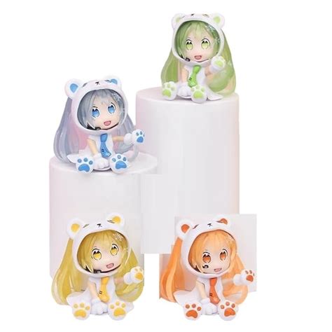 Buy KENMA Hatsune Miku Kawaii Action Figures Set of 6 PVC 7 Cms Anime ...