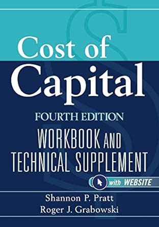 Buy Cost of Capital: Workbook and Technical Supplement (Wiley Finance ...