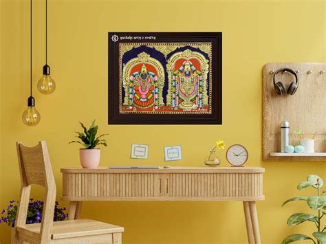 Balaji Thayar Tanjore Painting – SANKALP ARTS & CRAFTS