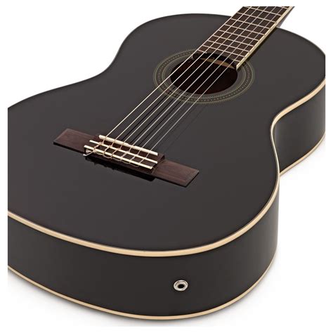 Deluxe Classical Electro Acoustic Guitar, Black, by G4M - Nearly New at ...