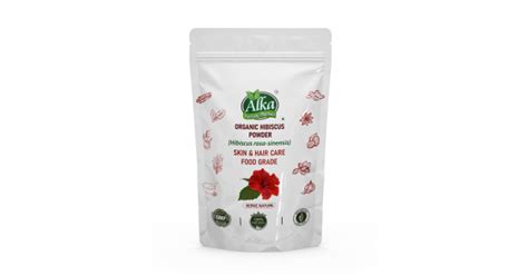 Buy Alka Ayurvedic Organic Hibiscus Powder 100g | ShopHealthy.in