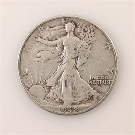 1942 Liberty Walking Silver Half Dollar | Property Room