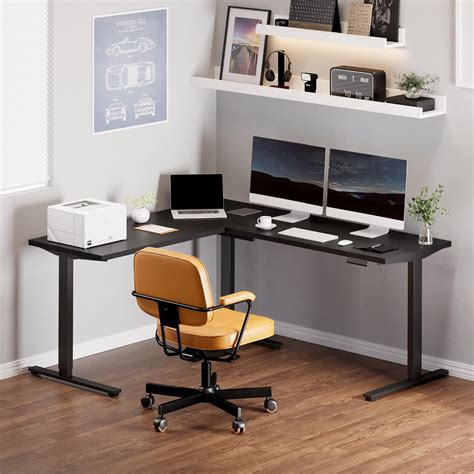 FLEXISPOT L Shaped Standing Desk, 71 x 63 Inch India | Ubuy