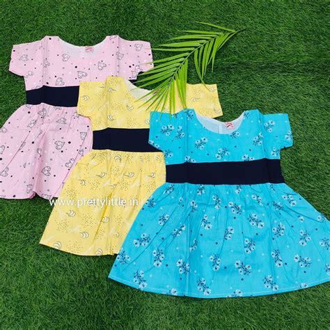 Combo Cotton Frock – Stylish & Comfortable (best 3 dispatched ...