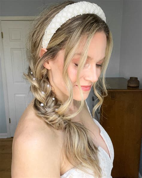 Wedding hairstyles with pearls 60 photos - Astyledwedding.com