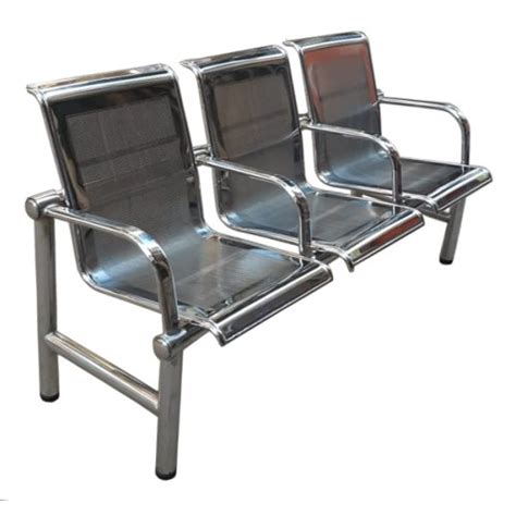 Buy Stainless Steel Multi Seater Waiting Chair