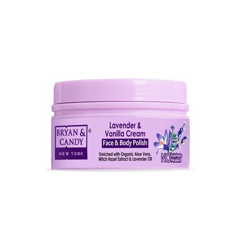 Lavender & Vanilla Cream Face & Body Polish – Gentle Exfoliation for S ...