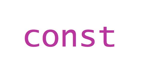 JavaScript Const 的图像结果