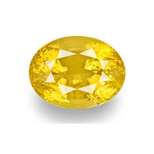 LUPSA 7.25 Ratti Top AAA+++ Natural Ceylon Yellow Sapphire Pukhraj ...