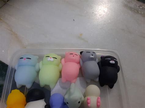 ANAB GI 12 Pcs Mochi Squishy Toys Kawaii Squishies Animals Panda Cat ...