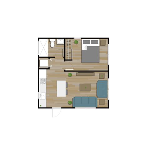 Casita Model 20X20 Plans in PDF or CAD - Casita Floor Plans