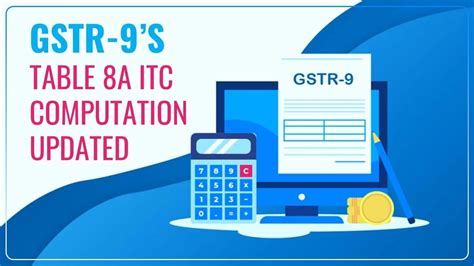 GST Annual Return: Table 8A Computation based on Supplier's GSTR-1/IFF ...
