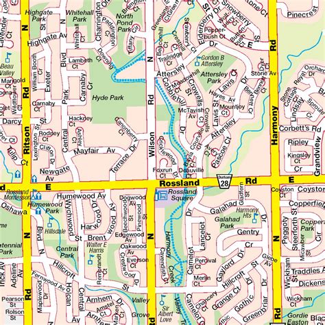 Oshawa, ON Map by Mapmobility Corp. | Avenza Maps