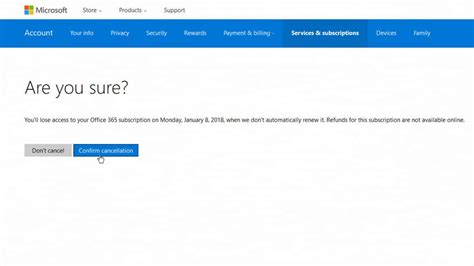 Cancel Microsoft 365 Subscription 的图像结果