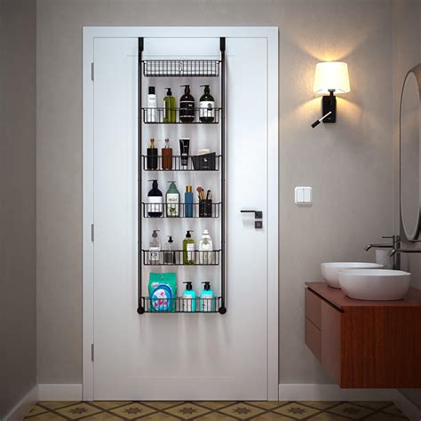 Buy OTTOLIVES 6-Tier Over the Door Pantry Organizer Rack, Door Shelf ...