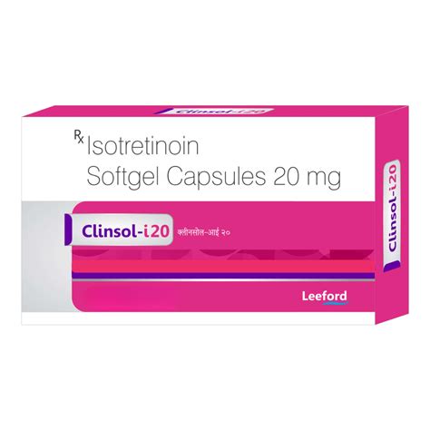 Clinsol I 20 MG Softgel Capsule (10): Uses, Side Effects, Price ...