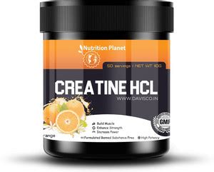 Nutrition Planet Creatine HCL Orange 110g Creatine Price in India - Buy ...