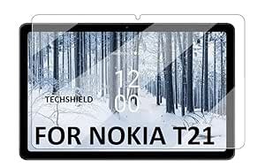 TECHSHIELD Tablet Screen Protector Compatible With Nokia Tab T21 10.4 ...
