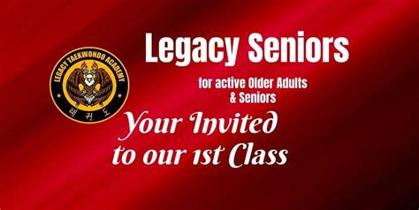 Inaugural Legacy Seniors Class - for Older Adults & Seniors, 1435 ...