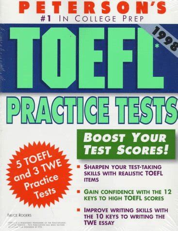 Buy Peterson's Toefl Practice Tests (Test of English as a Foreign ...