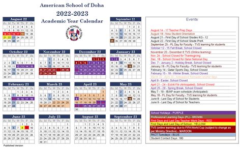 Asd Anchorage Calendar
