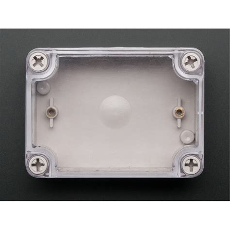 Small Plastic Project Enclosure - Weatherproof with Clear Top at MG ...