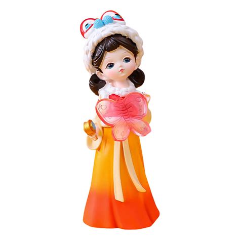 ⚡️Buy Maxbell Traditional Chinese Girls Statue Sculpture Entryway ...