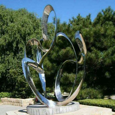 不锈钢雕塑铸铜铜雕新型工艺公园广场标志性雕塑摆件_凯亮不锈钢雕塑-站酷ZCOOL