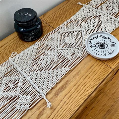 Macrame Table Instructions 的图像结果