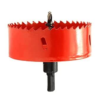 ASTP&FH 4-3/4 inch Hole Saw with Arbor Mandrel ,HSS Bi-Metal & Heavy ...