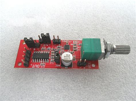Generic MAX9814 Electret Microphones Amplification Board with Pam8406 ...
