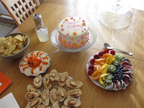 Simple Food Ideas For Birthday Party at Hazel Phillips blog