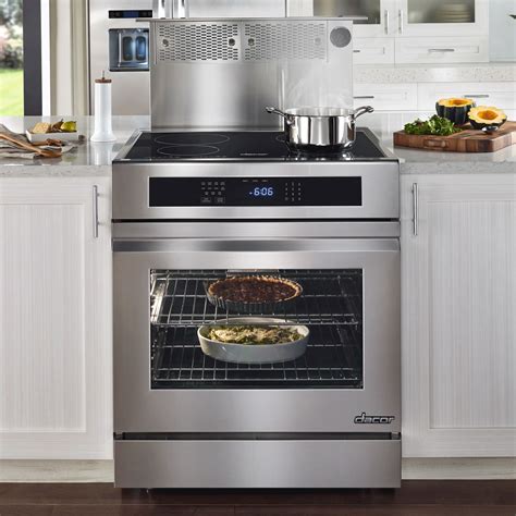 Dacor RNR30NIC 30 Inch Slide-in Electric Range with 4 Induction ...