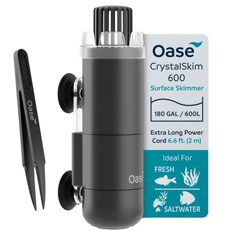 OASE CrystalSkim 600 Surface Skimmer for Freshwater and Marine ...