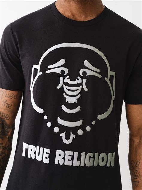OMBRE BUDDHA FACE TEE | True Religion