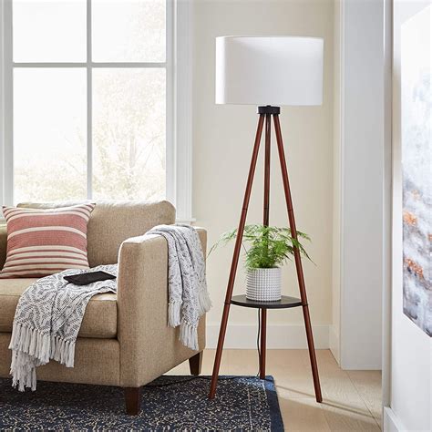 Tripod Lamps With Shelf Shelf Floor Lamp | Simply Be